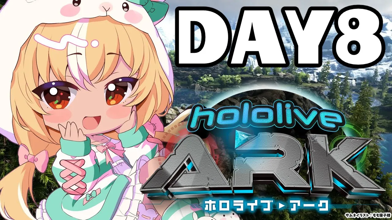 【#ホロARK】8日目?拠点がやばい！防衛強化すんぞ！【不知火フレア/ホロライブ】