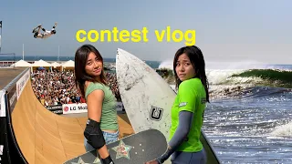 I entered my first pro surf contest (and skate)