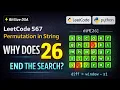 Why This 26-Slot Array Instantly Solves LeetCode 567