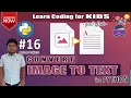 How to Convert Image to Editable Text without Software Tamil Python Niranjan