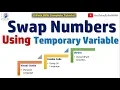 Swap Number Using Temporary Variables UiPath Tutorials UiPathRPA