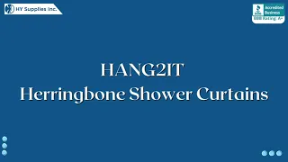 HANG2IT Herringbone Shower Curtains Wholesale USA HANG2IT Herringbone Shower Curtains USA