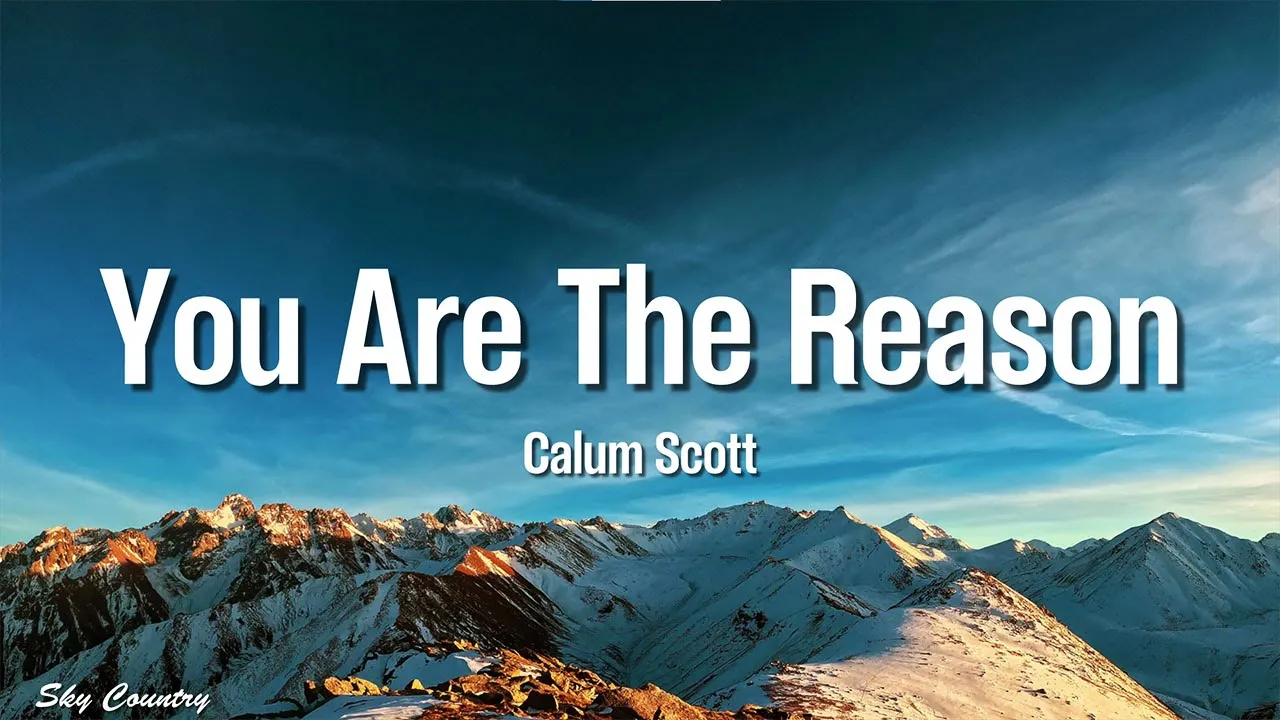 Calum Scott - You Are The Reason (Lyrics) Calum Scott - You Are The Reason (Lyrics)