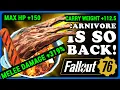 Fallout 76 The Insane Carnivore Buffs after Update Carnivore 2024 Guide