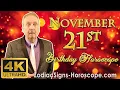 November 21 Zodiac Horoscope and Birt ay Personality November 21st Birt ay Personality Analysis