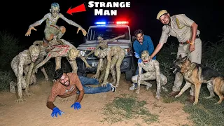 Strange Man On a Forest Road | एम्बुलेंस में डालना पड़ा बेहोश करकें Strange men rescued by ambulance