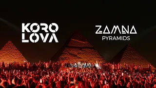 KOROLOVA Live Zamna Pyramids Egypt Melodic Techno Progressive House Mix 