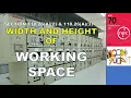 110 26 A 2 A 3 WIDTH AND HEIGHT OF WORKING SPACE - NEC 2023