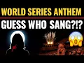 who sang the national anthem at the world series tonight