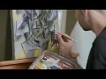 Download Lagu How to paint like Pablo Picasso (Cubism) – with Corey D'Augustine | IN THE STUDIO