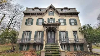 3-story Ornate Victorian Zillow House For Sale in New York rear stairway 274k New York Property