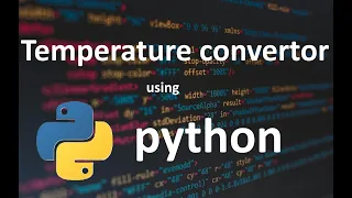 Temperature Converter Easy Python Project for Beginners
