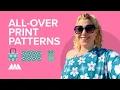 How to Make Summer Patterns for All-Over Print Clothing w Mey Aroyo Print-on-demand