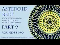 ASTEROID BELT CROCHET MANDALA Tutorial Part 9
