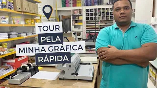 Tour pela Minha Gráfica Rápida | Latitude Papelaria