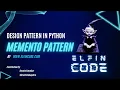 What is Memento Design Pattern in with Live example