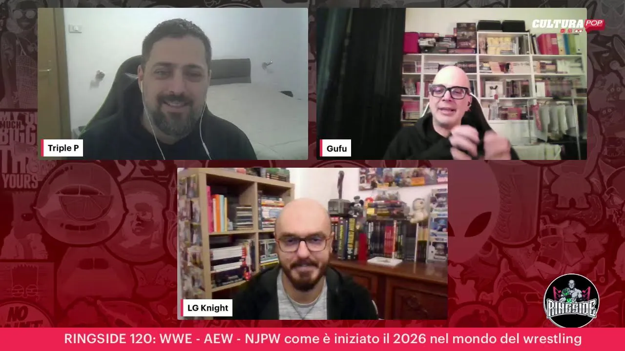 Anteprima di RINGSIDE 120: WWE - AEW - NJPW come è iniziato il 2026 nel mondo del wrestling