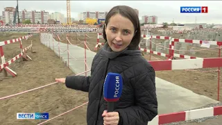 Олег Матыцын принял участие в закладке капсулы времени в фундамент будущей «Арены Омск»