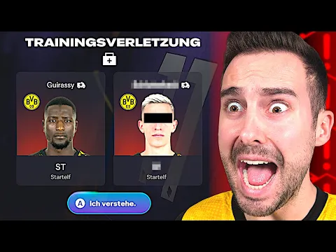 Video Thumbnail: XXL SAISONFINALE eskaliert: Zerstört DOPPELTE Verletzung ALLES?? 🚑🔥 | BVB Karriere #6