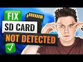 5 Best Ways to Fix SD Card Not Detected