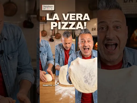 Come fare la vera pizza napoletana 🤤 #pizza #cucinaitaliana #shorts