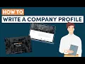 How to Write a Perfect Company Profile with Examples