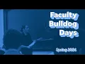 Faculty Bulldog Days 2026
