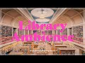 Library Ambience Sounds for Studying Relaxing White Noise