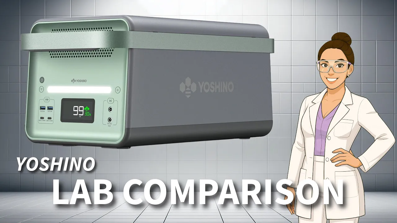 Exclusive Lab Test - YOSHINO Solid State Battery vs Competitor's LiFePO4