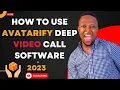 Lagu How to use Avatarify Deep Video Call Software