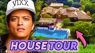 Download Bruno Mars | House Tour 2020 | $6.5 Million Los Angeles Mansion \u0026 More MP3