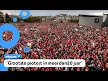 Download Lagu Groot protest in Amsterdam tegen oorlog in Gaza