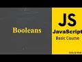 Booleans in JavaScript JavaScript Course in Hindi