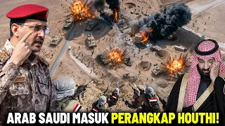 Jebakan Maut Houthi! Puluhan Milisi MBS Tewas Terjebak Dihajar Drone, Kilang Minyak Saudi Membara