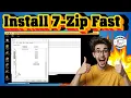Hoe installeer ik 7-ZIP voor het uitpakken van zip-/rar-/7z-bestanden en meer?
