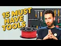 15 3D Printing Tools You Definitely Need