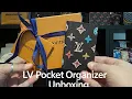NEW LIMITED EDITION LV POCKET ORGANIZER UNBOXING