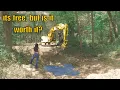 Download Lagu EXCAVATING FREE creek gravel for our driveway at the off grid cabin