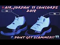 Real VS Fake Air Jordan 11 XI Concord 2018 Legit Review On Foot and Tips Don t Get Scammed