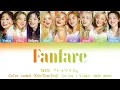 TWICE『トゥワイス』-  Fanfare (Color coded Kan/Rom/Eng lyrics)