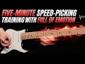 Lagu If you’ve got a moment, check out this five-minute speed-picking training video🎸🔥