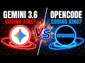 Gemini 3 6 vs OpenCode Free Coding Test