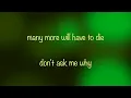 Bob Marley - Natural mystic [Lyrics]