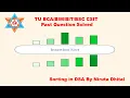 Insertion Sorting in DSA very easy concept BCA BIM BIT BSC CSIT