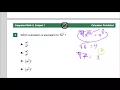 Question 1 - Integrated Math 2