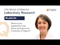 Lab Life What is your favorite thing about working at UVA