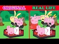 Download Lagu George Pig Was Speechless! - Peppa Pig Original vs Real life | Peppa Pig Animation