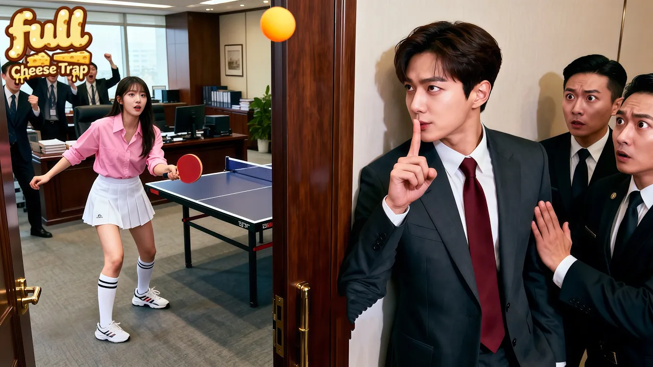 All Act Professional Before Ceo—Only Poor Intern Plays Ping-Pong! He’S Not Mad&Falls For Her Charm!