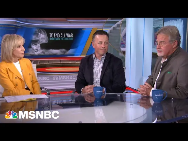 Oppenheimer documentary filmmakers preview NBC News Studio Movie ‘To End All War’