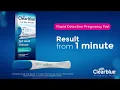 Clearblue Rapid Detection Pregnancy Test with Result from 1 minute - Feature